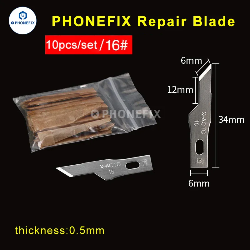 Stainless Steel Blades Knife Carving Tools PCB Repair Scraper - Image 10