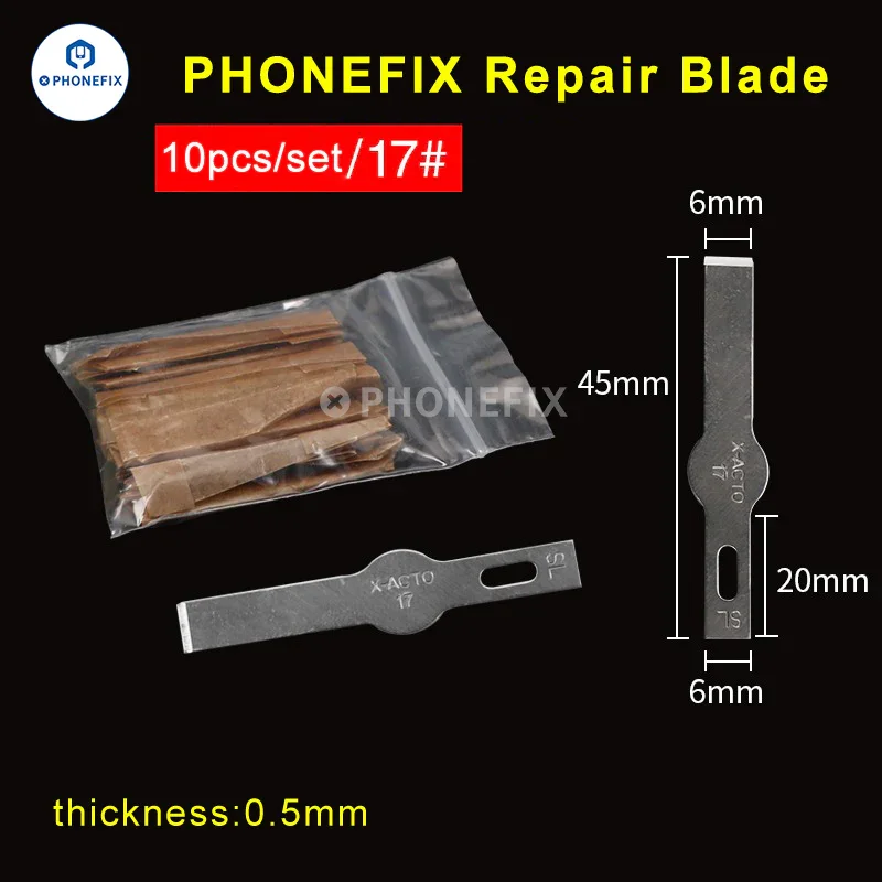 Stainless Steel Blades Knife Carving Tools PCB Repair Scraper - Image 11