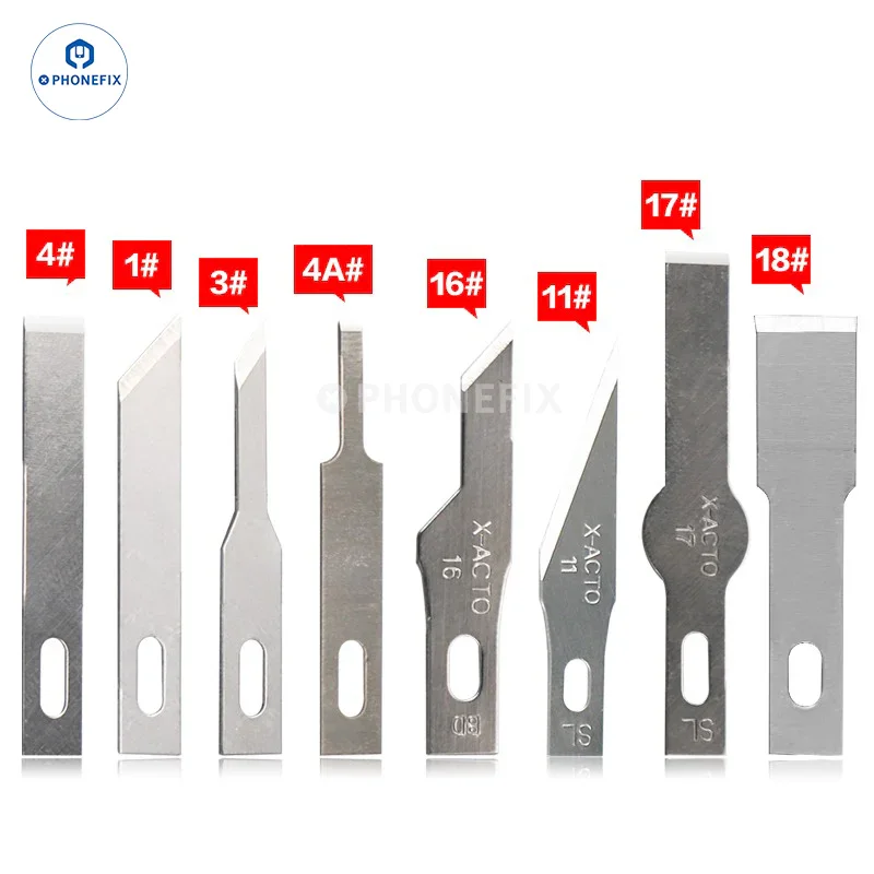Stainless Steel Blades Knife Carving Tools PCB Repair Scraper - Image 16