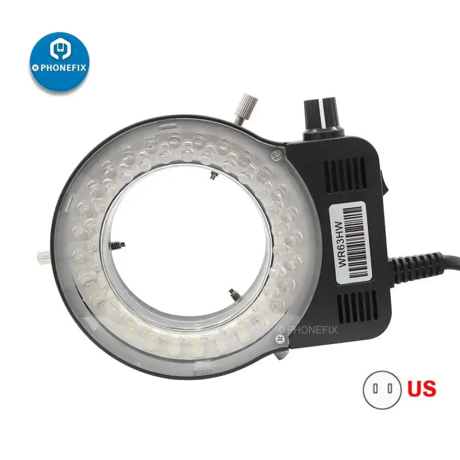 56 LED Adjustable Ring Light Illuminator Lamp for Stereo Microscope - Image 11