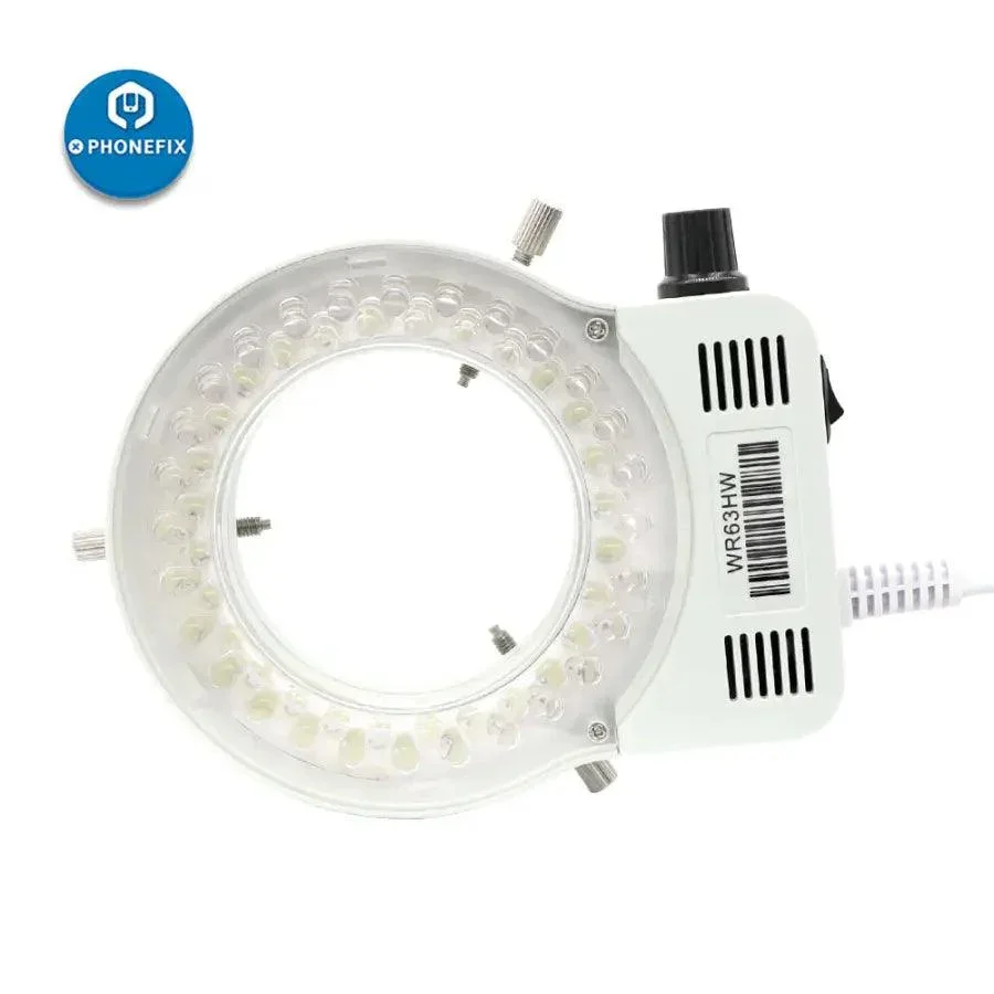 56 LED Adjustable Ring Light Illuminator Lamp for Stereo Microscope - Image 12
