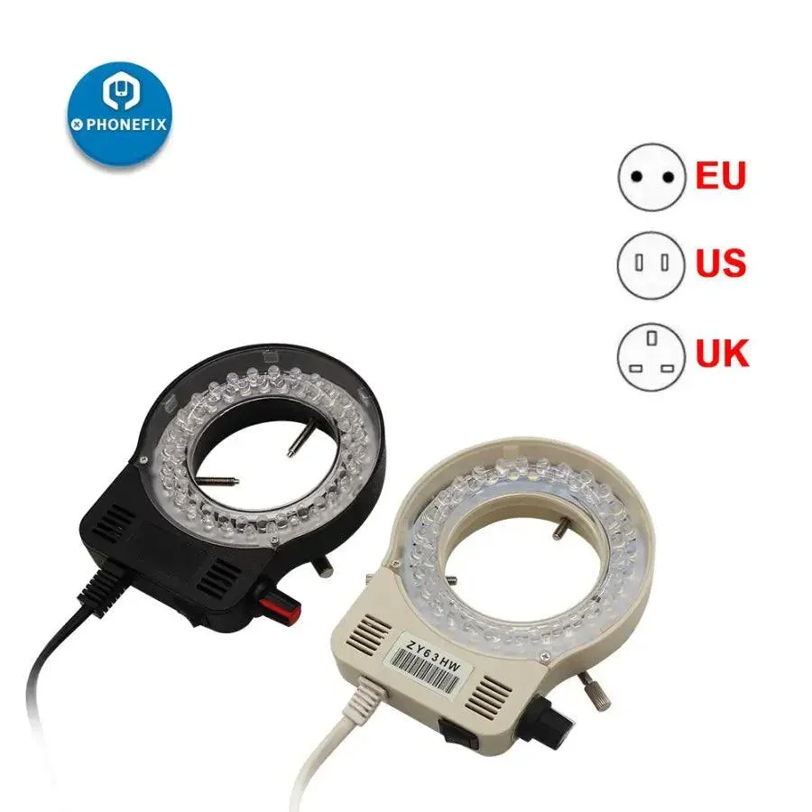 56 LED Adjustable Ring Light Illuminator Lamp for Stereo Microscope - Image 3