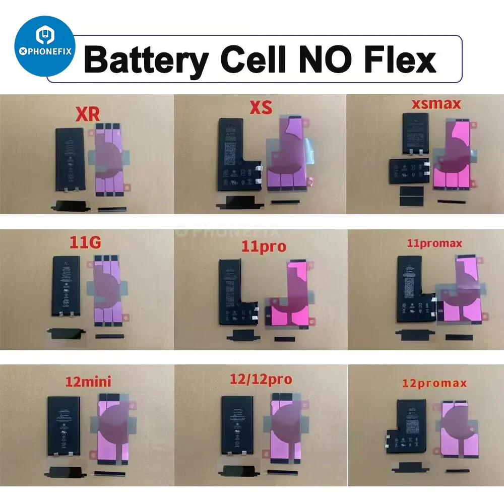 High power capacity Battery Cell for iPhone 11 12 13 14 ProMax - Image 5