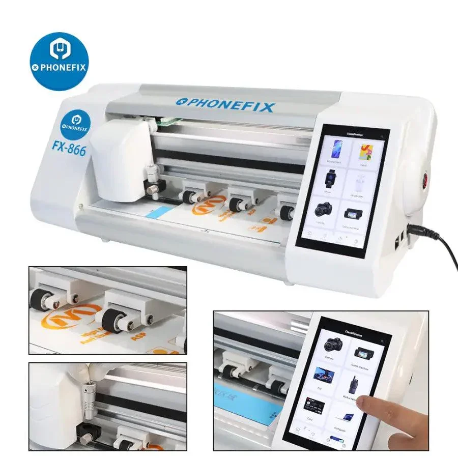 PHONEFIX FX-866 Auto Film Cutting Machine For Phone Glass Protect Film Cutter - Image 4