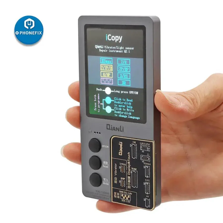QianLi iCopy Programmer for iPhone LCD Screen Light Sensor Battery - Image 11